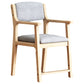 Contemporary Style Wooden Dining Chair Open Back Dining Arm Chairs for Kitchen Clearhalo ' kitchen&dining_furn' 'Dining Chairs' 'Dining Tables & Seating' 'dining_chair' 'furn' 'furn_dining_chair' 'Furniture' 'furniture_dining_chair' 'Kitchen & Dining Furniture' 'kitchen' 4118776