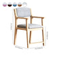 Contemporary Style Wooden Dining Chair Open Back Dining Arm Chairs for Kitchen Clearhalo ' kitchen&dining_furn' 'Dining Chairs' 'Dining Tables & Seating' 'dining_chair' 'furn' 'furn_dining_chair' 'Furniture' 'furniture_dining_chair' 'Kitchen & Dining Furniture' 'kitchen' 4118794