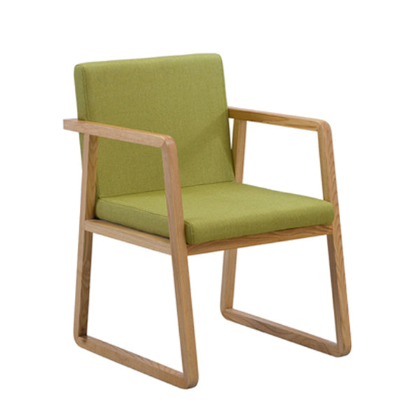 Contemporary Style Dining Side Chair Wooden Dining Arm Chairs for Kitchen Fruit Green 1 Piece Clearhalo ' kitchen&dining_furn' 'Dining Chairs' 'Dining Tables & Seating' 'dining_chair' 'furn' 'furn_dining_chair' 'Furniture' 'furniture_dining_chair' 'Kitchen & Dining Furniture' 'kitchen' 4118820