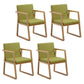 Contemporary Style Dining Side Chair Wooden Dining Arm Chairs for Kitchen Fruit Green 4 Piece Set Clearhalo ' kitchen&dining_furn' 'Dining Chairs' 'Dining Tables & Seating' 'dining_chair' 'furn' 'furn_dining_chair' 'Furniture' 'furniture_dining_chair' 'Kitchen & Dining Furniture' 'kitchen' 4118824