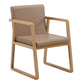 Contemporary Style Dining Side Chair Wooden Dining Arm Chairs for Kitchen Dark Khaki 1 Piece Clearhalo ' kitchen&dining_furn' 'Dining Chairs' 'Dining Tables & Seating' 'dining_chair' 'furn' 'furn_dining_chair' 'Furniture' 'furniture_dining_chair' 'Kitchen & Dining Furniture' 'kitchen' 4118851