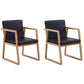 Contemporary Style Dining Side Chair Wooden Dining Arm Chairs for Kitchen Gloss Black 2 Piece Set Clearhalo ' kitchen&dining_furn' 'Dining Chairs' 'Dining Tables & Seating' 'dining_chair' 'furn' 'furn_dining_chair' 'Furniture' 'furniture_dining_chair' 'Kitchen & Dining Furniture' 'kitchen' 4118864