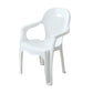 Modern Plastic Dining Room Chair Stacking Dining Arm Chair for Restaurant Clearhalo ' kitchen&dining_furn' 'Dining Chairs' 'Dining Tables & Seating' 'dining_chair' 'furn' 'furn_dining_chair' 'Furniture' 'furniture_dining_chair' 'Kitchen & Dining Furniture' 'kitchen' 4118898