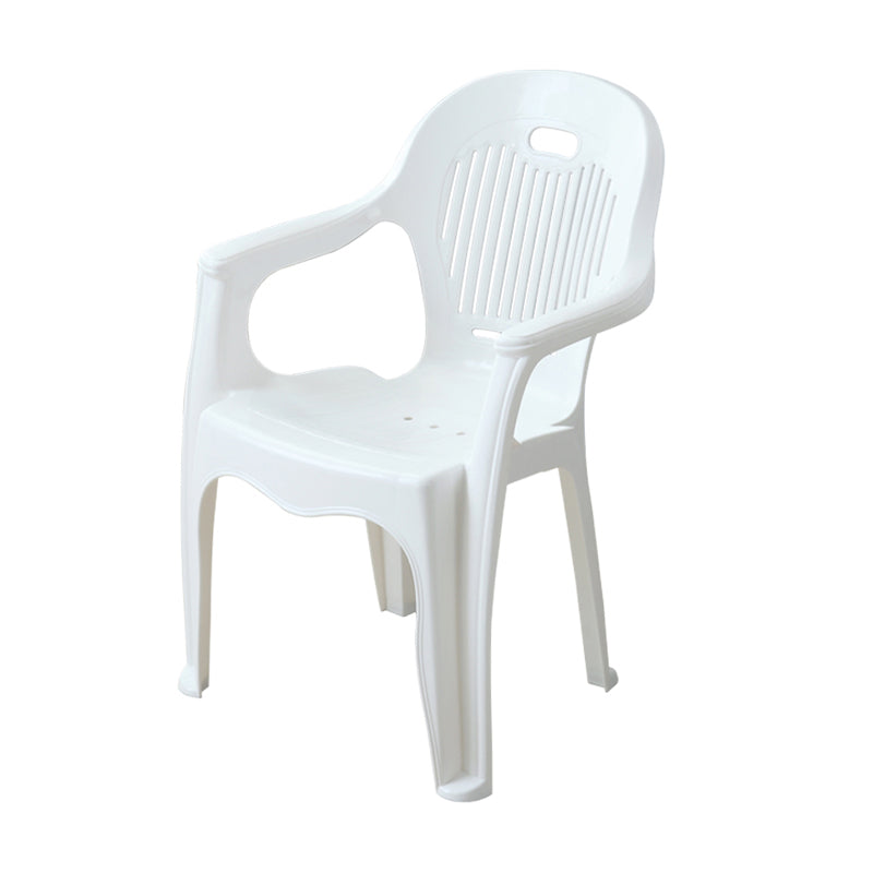 Modern Plastic Dining Room Chair Stacking Dining Arm Chair for Restaurant Clearhalo ' kitchen&dining_furn' 'Dining Chairs' 'Dining Tables & Seating' 'dining_chair' 'furn' 'furn_dining_chair' 'Furniture' 'furniture_dining_chair' 'Kitchen & Dining Furniture' 'kitchen' 4118898