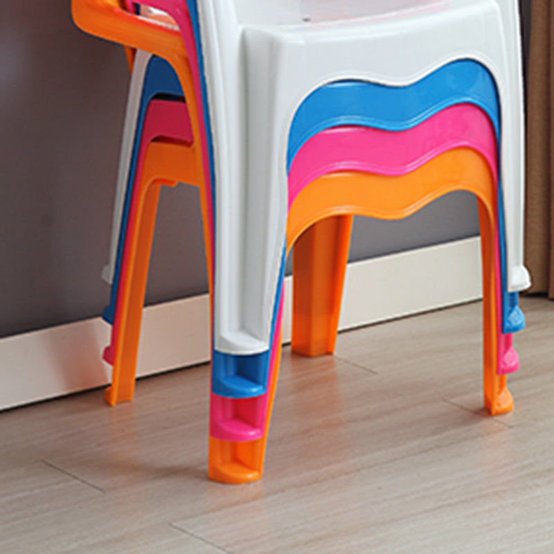 Modern Plastic Dining Room Chair Stacking Dining Arm Chair for Restaurant Clearhalo ' kitchen&dining_furn' 'Dining Chairs' 'Dining Tables & Seating' 'dining_chair' 'furn' 'furn_dining_chair' 'Furniture' 'furniture_dining_chair' 'Kitchen & Dining Furniture' 'kitchen' 4118902