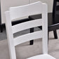 Home Armless Dining Chairs Ladder Back Side Chair with Wood Legs (Set of 2) Clearhalo ' kitchen&dining_furn' 'Dining Chairs' 'Dining Tables & Seating' 'dining_chair' 'furn' 'furn_dining_chair' 'Furniture' 'furniture_dining_chair' 'Kitchen & Dining Furniture' 'kitchen' 4118923
