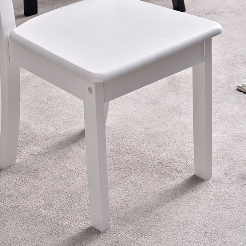 Home Armless Dining Chairs Ladder Back Side Chair with Wood Legs (Set of 2) Clearhalo ' kitchen&dining_furn' 'Dining Chairs' 'Dining Tables & Seating' 'dining_chair' 'furn' 'furn_dining_chair' 'Furniture' 'furniture_dining_chair' 'Kitchen & Dining Furniture' 'kitchen' 4118924