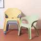 Minimalist Style Stacking Dining Arm Chairs Plastic Solid Back Dining Side Chair for Home Use Clearhalo ' kitchen&dining_furn' 'Dining Chairs' 'Dining Tables & Seating' 'dining_chair' 'furn' 'furn_dining_chair' 'Furniture' 'furniture_dining_chair' 'Kitchen & Dining Furniture' 'kitchen' 4118945