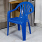 Contemporary Style Plastic Dining Chair Dining Arm Side Chair for Kitchen Blue 1 Piece Clearhalo ' kitchen&dining_furn' 'Dining Chairs' 'Dining Tables & Seating' 'dining_chair' 'furn' 'furn_dining_chair' 'Furniture' 'furniture_dining_chair' 'Kitchen & Dining Furniture' 'kitchen' 4118988