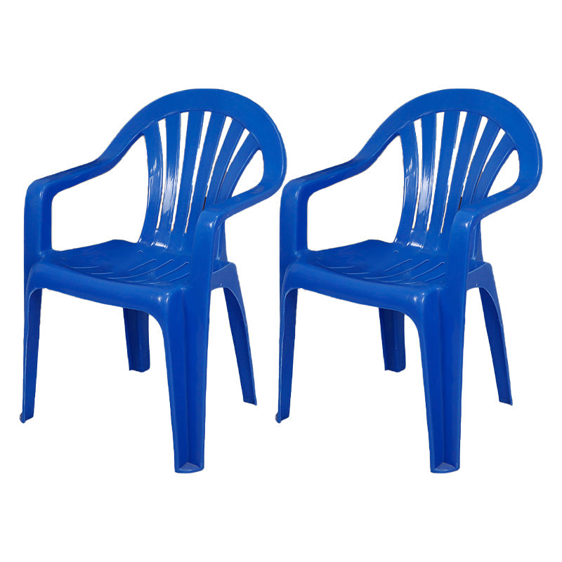 Contemporary Style Plastic Dining Chair Dining Arm Side Chair for Kitchen Blue 2 Piece Set Clearhalo ' kitchen&dining_furn' 'Dining Chairs' 'Dining Tables & Seating' 'dining_chair' 'furn' 'furn_dining_chair' 'Furniture' 'furniture_dining_chair' 'Kitchen & Dining Furniture' 'kitchen' 4118989