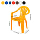 Contemporary Style Plastic Dining Chair Dining Arm Side Chair for Kitchen Clearhalo ' kitchen&dining_furn' 'Dining Chairs' 'Dining Tables & Seating' 'dining_chair' 'furn' 'furn_dining_chair' 'Furniture' 'furniture_dining_chair' 'Kitchen & Dining Furniture' 'kitchen' 4118994