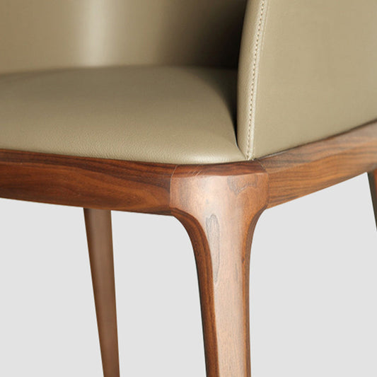 Contemporary Style Wooden Dining Chairs Dining Arm Side Chairs for Kitchen Clearhalo ' kitchen&dining_furn' 'Dining Chairs' 'Dining Tables & Seating' 'dining_chair' 'furn' 'furn_dining_chair' 'Furniture' 'furniture_dining_chair' 'Kitchen & Dining Furniture' 'kitchen' 4119067