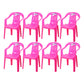 Modern Plastic Dining Arm Chairs Home Stackable Slat Back Dining Armchairs Red 8 Piece Set Clearhalo ' kitchen&dining_furn' 'Dining Chairs' 'Dining Tables & Seating' 'dining_chair' 'furn' 'furn_dining_chair' 'Furniture' 'furniture_dining_chair' 'Kitchen & Dining Furniture' 'kitchen' 4119106
