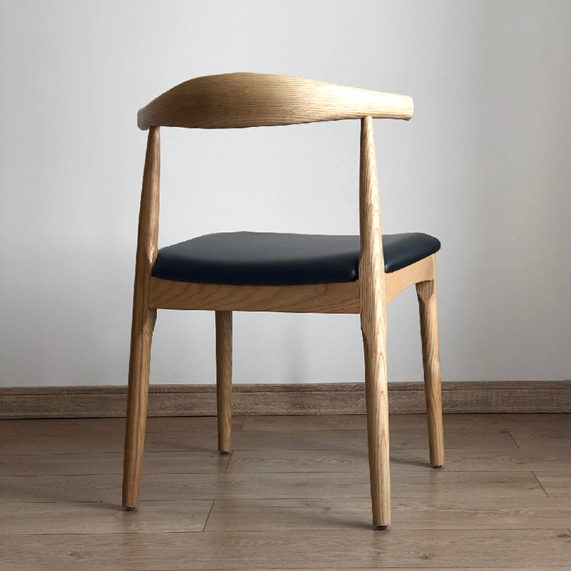 Modern Wood Dining Armless Chairs Open Back Dining Side Chair (Set of 2) Clearhalo ' kitchen&dining_furn' 'Dining Chairs' 'Dining Tables & Seating' 'dining_chair' 'furn' 'furn_dining_chair' 'Furniture' 'furniture_dining_chair' 'Kitchen & Dining Furniture' 'kitchen' 4119108