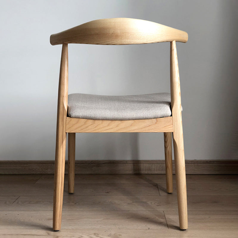 Modern Wood Dining Armless Chairs Open Back Dining Side Chair (Set of 2) Clearhalo ' kitchen&dining_furn' 'Dining Chairs' 'Dining Tables & Seating' 'dining_chair' 'furn' 'furn_dining_chair' 'Furniture' 'furniture_dining_chair' 'Kitchen & Dining Furniture' 'kitchen' 4119112