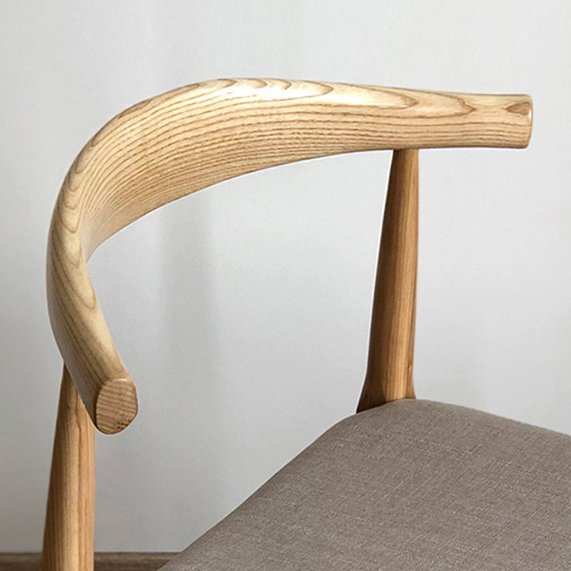 Modern Wood Dining Armless Chairs Open Back Dining Side Chair (Set of 2) Clearhalo ' kitchen&dining_furn' 'Dining Chairs' 'Dining Tables & Seating' 'dining_chair' 'furn' 'furn_dining_chair' 'Furniture' 'furniture_dining_chair' 'Kitchen & Dining Furniture' 'kitchen' 4119119