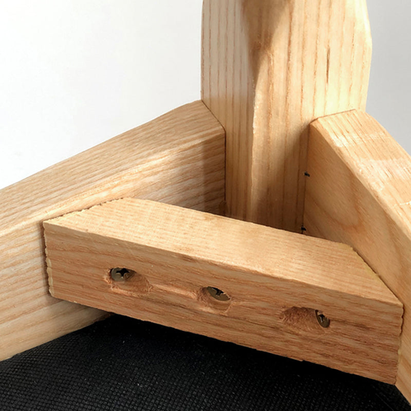 Modern Wood Dining Armless Chairs Open Back Dining Side Chair (Set of 2) Clearhalo ' kitchen&dining_furn' 'Dining Chairs' 'Dining Tables & Seating' 'dining_chair' 'furn' 'furn_dining_chair' 'Furniture' 'furniture_dining_chair' 'Kitchen & Dining Furniture' 'kitchen' 4119124