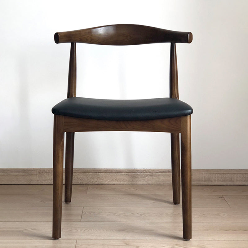 Contemporary Wood Dining Armless Chairs Open Back Dining Side Chair (Set of 2) Clearhalo ' kitchen&dining_furn' 'Dining Chairs' 'Dining Tables & Seating' 'dining_chair' 'furn' 'furn_dining_chair' 'Furniture' 'furniture_dining_chair' 'Kitchen & Dining Furniture' 'kitchen' 4119155