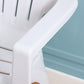 Modern Plastic Dining Arm Chairs Indoor Stackable Slat Back Dining Armchairs Clearhalo ' kitchen&dining_furn' 'Dining Chairs' 'Dining Tables & Seating' 'dining_chair' 'furn' 'furn_dining_chair' 'Furniture' 'furniture_dining_chair' 'Kitchen & Dining Furniture' 'kitchen' 4119178