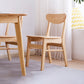 Scandinavian Home Wood Side Chair Natural Open Back Dining Chair (Set of 2) Clearhalo ' kitchen&dining_furn' 'Dining Chairs' 'Dining Tables & Seating' 'dining_chair' 'furn' 'furn_dining_chair' 'Furniture' 'furniture_dining_chair' 'Kitchen & Dining Furniture' 'kitchen' 4119180