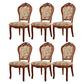 Scandinavian Style Rubberwood Chairs Open Back Dining Side Chair for Restaurant White-Brown 6 Piece Set Clearhalo ' kitchen&dining_furn' 'Dining Chairs' 'Dining Tables & Seating' 'dining_chair' 'furn' 'furn_dining_chair' 'Furniture' 'furniture_dining_chair' 'Kitchen & Dining Furniture' 'kitchen' 4119222