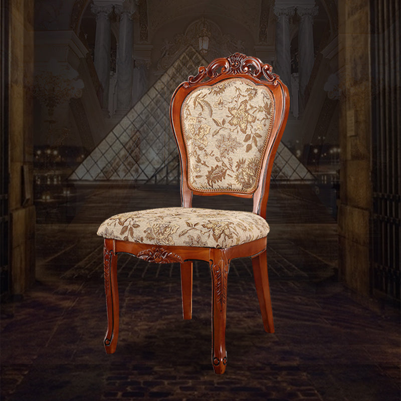 Scandinavian Style Rubberwood Chairs Open Back Dining Side Chair for Restaurant Clearhalo ' kitchen&dining_furn' 'Dining Chairs' 'Dining Tables & Seating' 'dining_chair' 'furn' 'furn_dining_chair' 'Furniture' 'furniture_dining_chair' 'Kitchen & Dining Furniture' 'kitchen' 4119224