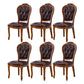 Scandinavian Style Rubberwood Chairs Open Back Dining Side Chair for Restaurant Tan 6 Piece Set Clearhalo ' kitchen&dining_furn' 'Dining Chairs' 'Dining Tables & Seating' 'dining_chair' 'furn' 'furn_dining_chair' 'Furniture' 'furniture_dining_chair' 'Kitchen & Dining Furniture' 'kitchen' 4119229