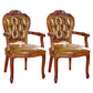 Scandinavian Solid Oak Wood Chair Open Back Arm Dining Chairs (Set of 2) Yellow Clearhalo ' kitchen&dining_furn' 'Dining Chairs' 'Dining Tables & Seating' 'dining_chair' 'furn' 'furn_dining_chair' 'Furniture' 'furniture_dining_chair' 'Kitchen & Dining Furniture' 'kitchen' 4128718