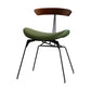 Industrial Upholstered Home Side Chair Matte Finish Open Back Dining Chairs Army Green 1 Piece Clearhalo ' kitchen&dining_furn' 'Dining Chairs' 'Dining Tables & Seating' 'dining_chair' 'furn' 'furn_dining_chair' 'Furniture' 'furniture_dining_chair' 'Kitchen & Dining Furniture' 'kitchen' 4128960