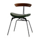 Industrial Upholstered Home Side Chair Matte Finish Open Back Dining Chairs Blackish Green 1 Piece Clearhalo ' kitchen&dining_furn' 'Dining Chairs' 'Dining Tables & Seating' 'dining_chair' 'furn' 'furn_dining_chair' 'Furniture' 'furniture_dining_chair' 'Kitchen & Dining Furniture' 'kitchen' 4129002