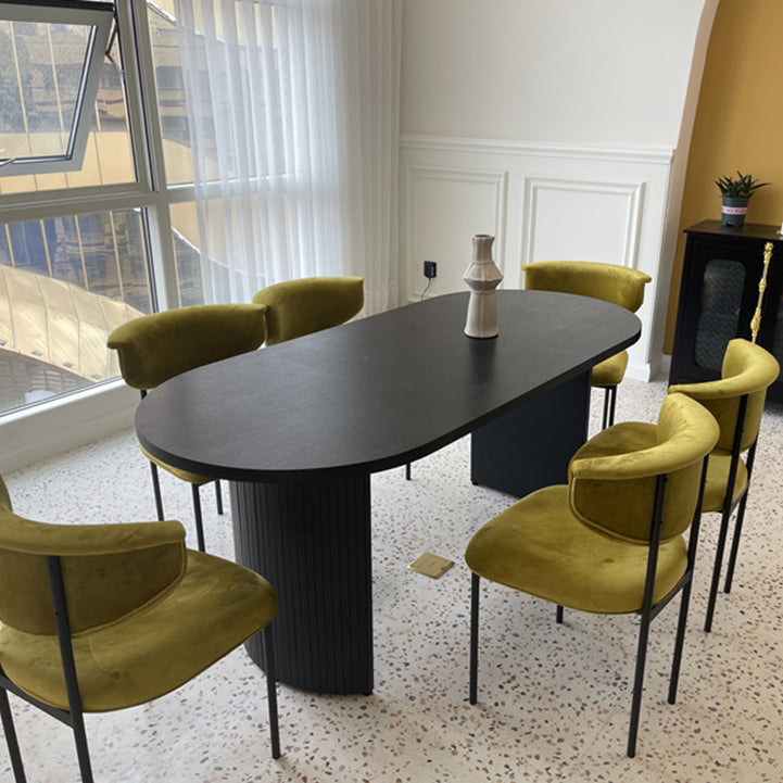 Contemporary Style Metal Chair Set Open Back Side Dining Room Kitchen Chairs Clearhalo ' kitchen&dining_furn' 'Dining Chairs' 'Dining Tables & Seating' 'dining_chair' 'furn' 'furn_dining_chair' 'Furniture' 'furniture_dining_chair' 'Kitchen & Dining Furniture' 'kitchen' 4129042