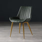 Metal Scandinavian Style Dining Chair Dining Room Armless Parsons Chair Green 1 Piece Brass Gold Clearhalo ' kitchen&dining_furn' 'Dining Chairs' 'Dining Tables & Seating' 'dining_chair' 'furn' 'furn_dining_chair' 'Furniture' 'furniture_dining_chair' 'Kitchen & Dining Furniture' 'kitchen' 4129085