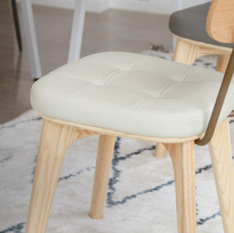 Traditional Wood Dining Chair Coffee Shop Armless Open Back Dining Side Chair (Set of 2) Clearhalo ' kitchen&dining_furn' 'Dining Chairs' 'Dining Tables & Seating' 'dining_chair' 'furn' 'furn_dining_chair' 'Furniture' 'furniture_dining_chair' 'Kitchen & Dining Furniture' 'kitchen' 4129131