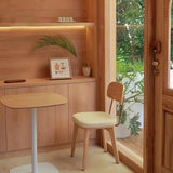 Traditional Wood Dining Chair Coffee Shop Armless Open Back Dining Side Chair (Set of 2) Clearhalo ' kitchen&dining_furn' 'Dining Chairs' 'Dining Tables & Seating' 'dining_chair' 'furn' 'furn_dining_chair' 'Furniture' 'furniture_dining_chair' 'Kitchen & Dining Furniture' 'kitchen' 4129136