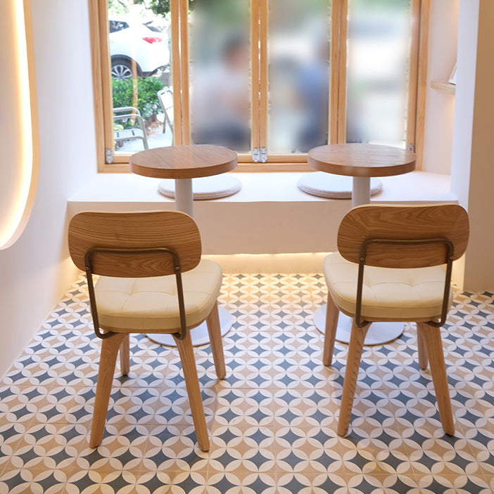 Traditional Wood Dining Chair Coffee Shop Armless Open Back Dining Side Chair (Set of 2) Clearhalo ' kitchen&dining_furn' 'Dining Chairs' 'Dining Tables & Seating' 'dining_chair' 'furn' 'furn_dining_chair' 'Furniture' 'furniture_dining_chair' 'Kitchen & Dining Furniture' 'kitchen' 4129137