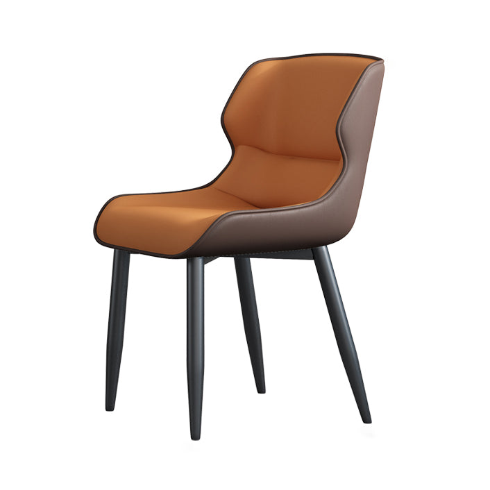 Industrial Style Metal Chair Set Kitchen Dining Room Wingback Side Chairs Clearhalo ' kitchen&dining_furn' 'Dining Chairs' 'Dining Tables & Seating' 'dining_chair' 'furn' 'furn_dining_chair' 'Furniture' 'furniture_dining_chair' 'Kitchen & Dining Furniture' 'kitchen' 4129204