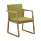 Traditional Wood Dining Side Chair Home Solid Back Dining Chair with Arm Fruit Green 1 Piece Natural Wood Clearhalo ' kitchen&dining_furn' 'Dining Chairs' 'Dining Tables & Seating' 'dining_chair' 'furn' 'furn_dining_chair' 'Furniture' 'furniture_dining_chair' 'Kitchen & Dining Furniture' 'kitchen' 4129276
