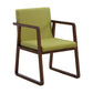 Traditional Wood Dining Side Chair Home Solid Back Dining Chair with Arm Fruit Green 1 Piece Walnut Clearhalo ' kitchen&dining_furn' 'Dining Chairs' 'Dining Tables & Seating' 'dining_chair' 'furn' 'furn_dining_chair' 'Furniture' 'furniture_dining_chair' 'Kitchen & Dining Furniture' 'kitchen' 4129279