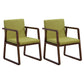 Traditional Wood Dining Side Chair Home Solid Back Dining Chair with Arm Fruit Green 2 Piece Set Walnut Clearhalo ' kitchen&dining_furn' 'Dining Chairs' 'Dining Tables & Seating' 'dining_chair' 'furn' 'furn_dining_chair' 'Furniture' 'furniture_dining_chair' 'Kitchen & Dining Furniture' 'kitchen' 4129280