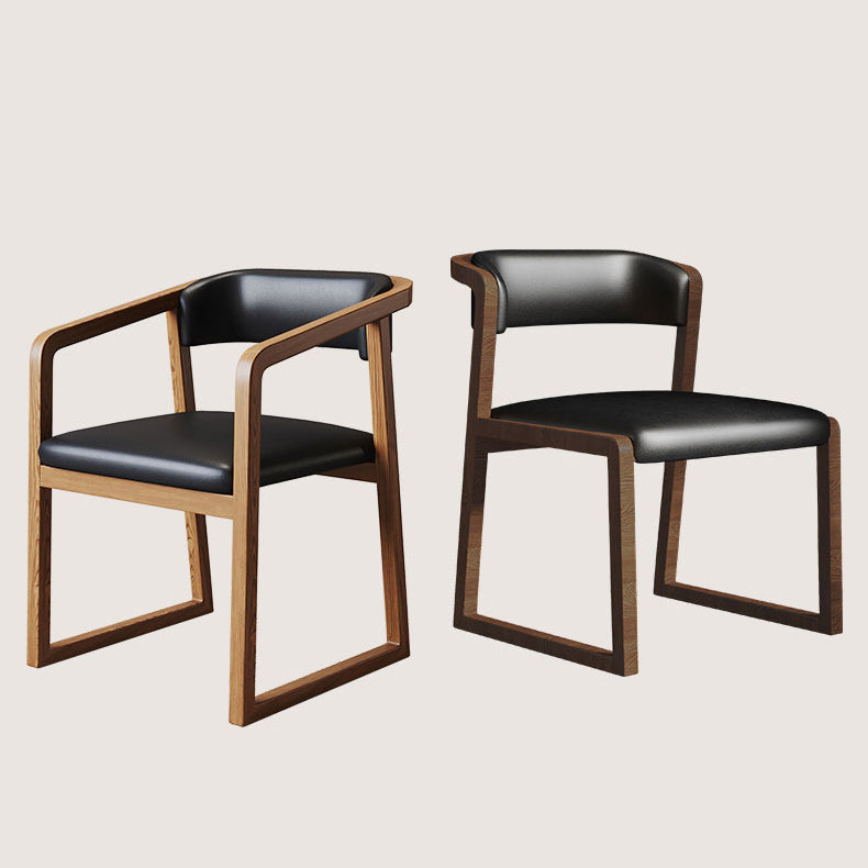 Traditional Style Ash Chairs Open Back Arm Kitchen Single Dining Chair Clearhalo ' kitchen&dining_furn' 'Dining Chairs' 'Dining Tables & Seating' 'dining_chair' 'furn' 'furn_dining_chair' 'Furniture' 'furniture_dining_chair' 'Kitchen & Dining Furniture' 'kitchen' 4129294