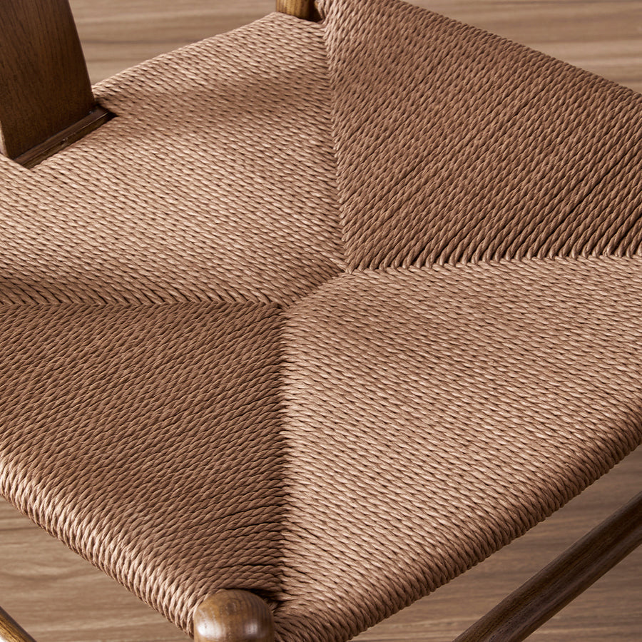 Contemporary Upholstered Restaurant Arm Chair Natural Wishbone Dining Chair Clearhalo ' kitchen&dining_furn' 'Dining Chairs' 'Dining Tables & Seating' 'dining_chair' 'furn' 'furn_dining_chair' 'Furniture' 'furniture_dining_chair' 'Kitchen & Dining Furniture' 'kitchen' 4129320