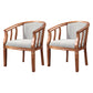Traditional Wood Dining Armless Chair Linen Fabric Dining Chair for Restaurant Light Gray 2 Piece Set Clearhalo ' kitchen&dining_furn' 'Dining Chairs' 'Dining Tables & Seating' 'dining_chair' 'furn' 'furn_dining_chair' 'Furniture' 'furniture_dining_chair' 'Kitchen & Dining Furniture' 'kitchen' 4129352