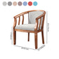 Traditional Wood Dining Armless Chair Linen Fabric Dining Chair for Restaurant Clearhalo ' kitchen&dining_furn' 'Dining Chairs' 'Dining Tables & Seating' 'dining_chair' 'furn' 'furn_dining_chair' 'Furniture' 'furniture_dining_chair' 'Kitchen & Dining Furniture' 'kitchen' 4129373