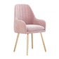 Scandinavian Upholstered Arm Dining Chair Solid Back Dining Single Chair for Home Clearhalo ' kitchen&dining_furn' 'Dining Chairs' 'Dining Tables & Seating' 'dining_chair' 'furn' 'furn_dining_chair' 'Furniture' 'furniture_dining_chair' 'Kitchen & Dining Furniture' 'kitchen' 4129382