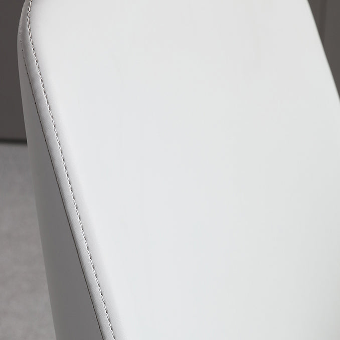 Industrial Wood Dining Room Chair Faux Leather Armless Chairs for Home Use Clearhalo ' kitchen&dining_furn' 'Dining Chairs' 'Dining Tables & Seating' 'dining_chair' 'furn' 'furn_dining_chair' 'Furniture' 'furniture_dining_chair' 'Kitchen & Dining Furniture' 'kitchen' 4129462