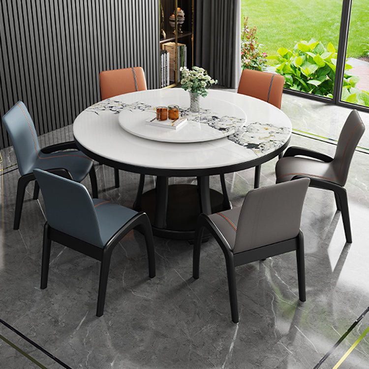 Modern Wood Dining Armless Chair Upholstered Side Chairs for Restaurant (Set of 2) Clearhalo ' kitchen&dining_furn' 'Dining Chairs' 'Dining Tables & Seating' 'dining_chair' 'furn' 'furn_dining_chair' 'Furniture' 'furniture_dining_chair' 'Kitchen & Dining Furniture' 'kitchen' 4129526