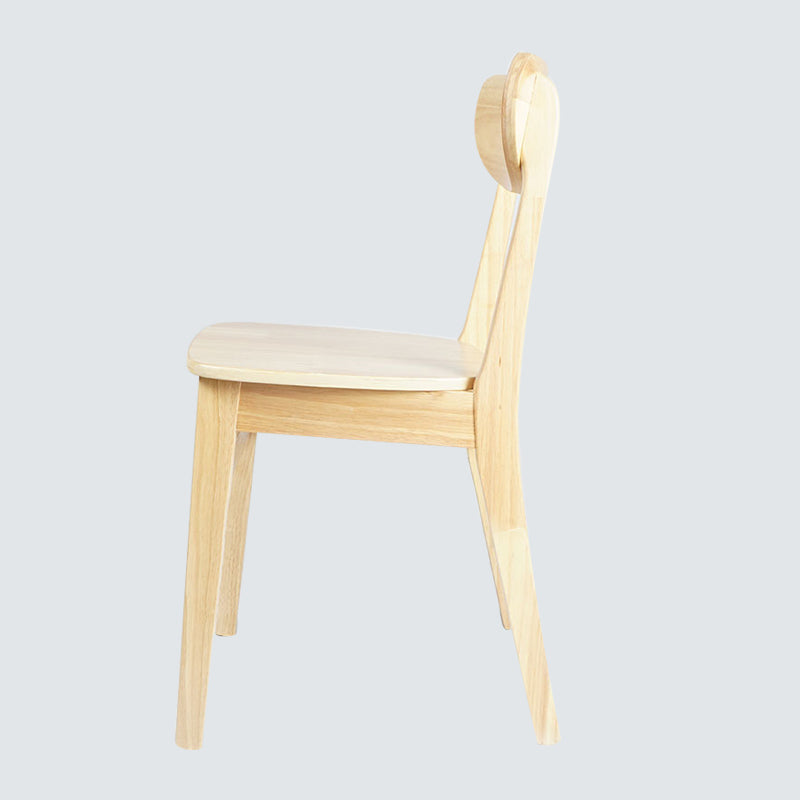 Contemporary Wood Dining Armless Chair Open Back Dining Side Chair for Home Use (Set of 2) Clearhalo ' kitchen&dining_furn' 'Dining Chairs' 'Dining Tables & Seating' 'dining_chair' 'furn' 'furn_dining_chair' 'Furniture' 'furniture_dining_chair' 'Kitchen & Dining Furniture' 'kitchen' 4129535