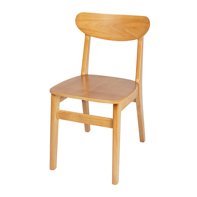 Contemporary Wood Dining Armless Chair Open Back Dining Side Chair for Home Use (Set of 2) Clearhalo ' kitchen&dining_furn' 'Dining Chairs' 'Dining Tables & Seating' 'dining_chair' 'furn' 'furn_dining_chair' 'Furniture' 'furniture_dining_chair' 'Kitchen & Dining Furniture' 'kitchen' 4129536