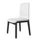 Scandinavian Indoor Side Chair Wood Upholstered Solid Back Single Dining Room Chair Clearhalo ' kitchen&dining_furn' 'Dining Chairs' 'Dining Tables & Seating' 'dining_chair' 'furn' 'furn_dining_chair' 'Furniture' 'furniture_dining_chair' 'Kitchen & Dining Furniture' 'kitchen' 4129565
