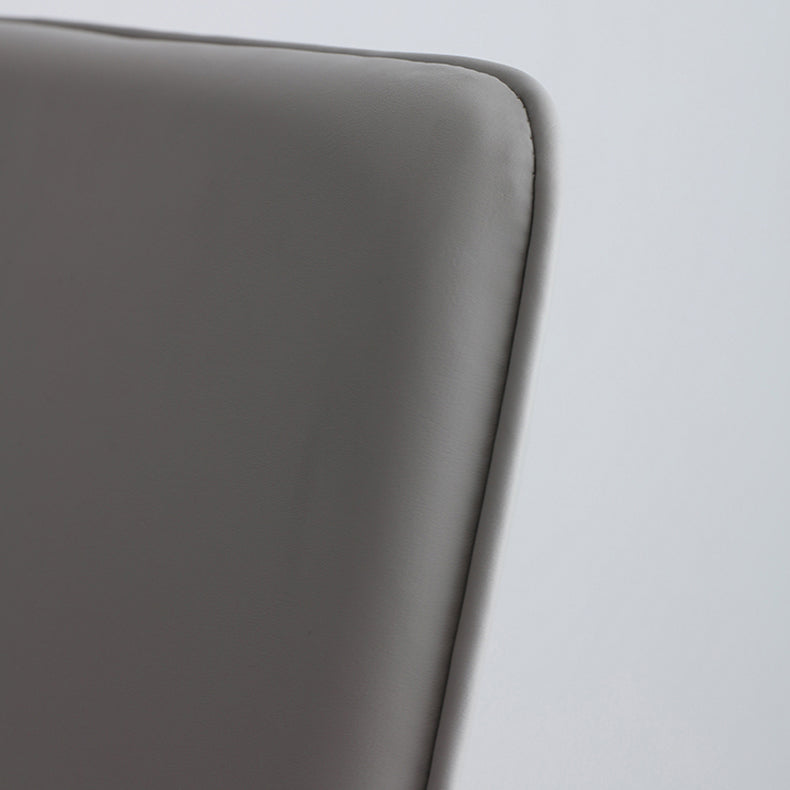 Scandinavian Indoor Side Chair Wood Upholstered Solid Back Single Dining Room Chair Clearhalo ' kitchen&dining_furn' 'Dining Chairs' 'Dining Tables & Seating' 'dining_chair' 'furn' 'furn_dining_chair' 'Furniture' 'furniture_dining_chair' 'Kitchen & Dining Furniture' 'kitchen' 4129569